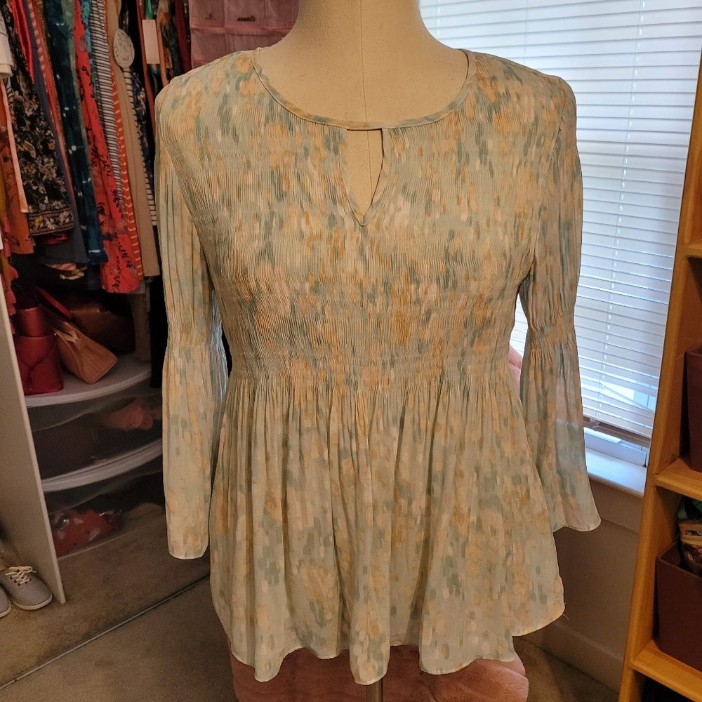 Floral & Ivy baby doll top